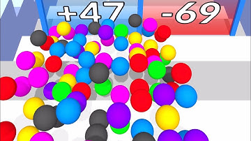 Balls On Stairs 🔴🔵🟡 MAX LEVELS All Levels Gameplay Walkthrough Android, iOS BIG UPDATE!!!
