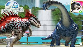 NO HAGO ESTO CON MIS DINOSAURIOS! NUEVO DINOSAURIO SUPERHIBRIDO Skoonasaurus Jurassic World El Juego screenshot 1