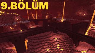 Nether Kalesi̇nde Blaze Savaşi Mi̇necraft Hardcore 9 Bölüm