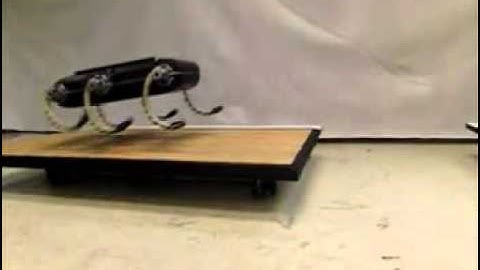 Legged Robot Performs Acrobatic Leaps