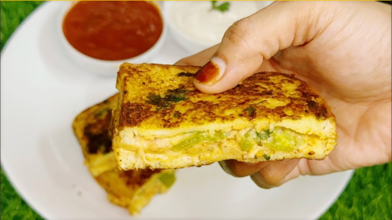 Chicken  French Toast / Chicken Sandwich 🥪/ Breakfast  Sandwich  Recipe / French Toast Recipe 