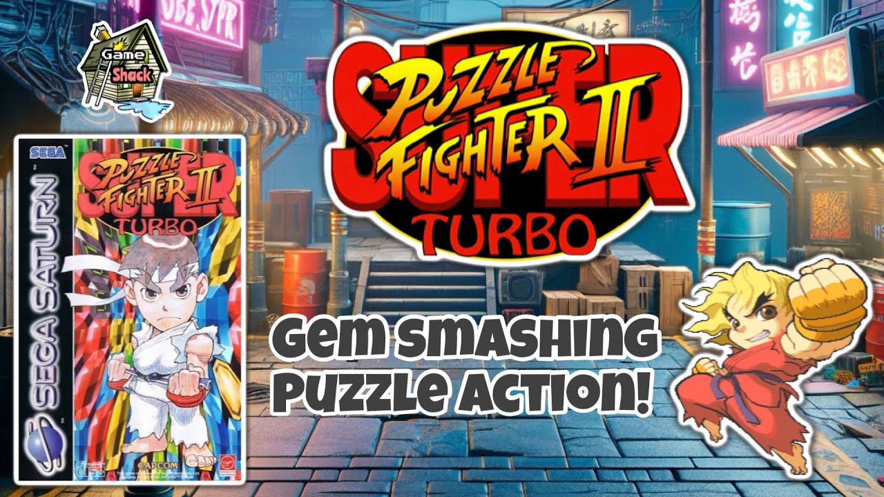 Super Puzzle Fighter II Turbo Review - Sega Saturn - YouTube