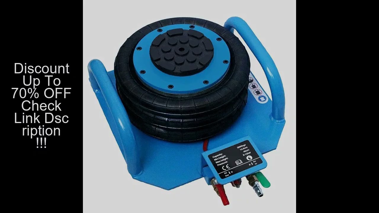 Upgrade 3 Ton Inflatable Air Bag Jack Car Business Off-road Vehicle Small Truck Repair Tire Replacem