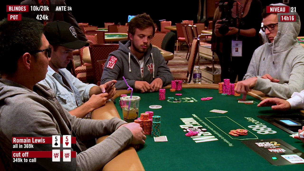 Dans la Tête d'un Pro : Romain Lewis aux WSOP 2017 (3bis)