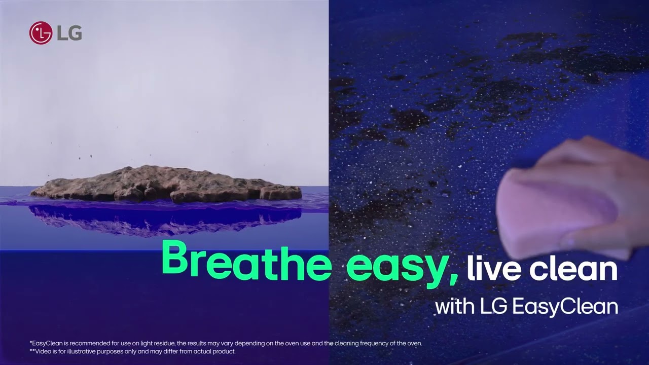 LG EasyClean™ Oven | Steam Clean, No Chemicals