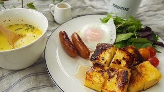 高野豆腐でフレンチトースト