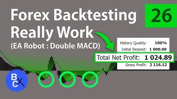 💎Forex Backtesting Really Work - 100% Automated Forex Robot - Double MACD Scalping Strateg [EP.26]