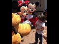 Mickey and Minnie communicate with a little boy in sign language, and it's the sweetest