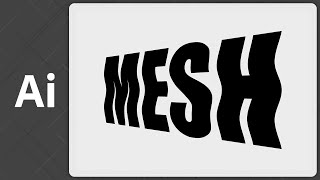 Creating a Text Effect with the Mesh Tool in Illustrator