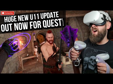 HUGE NEW QUEST 2 UPDATE for Blade and Sorcery is HERE // U11 Quest 2 Gameplay