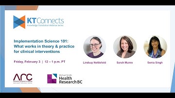KT Connects |  Implementation Science 101: what works in theory and practice