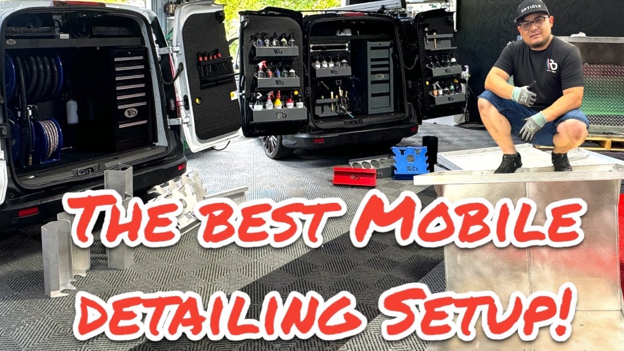 The Best Mobile Detailing Setup Is Here ! #mobiledetailing # ...