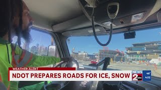 NDOT prepares roads for ice, snow in Nashville