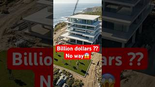 Billion dollar mansion from scratch beach land #transformation #viral #shorts #construction #luxury