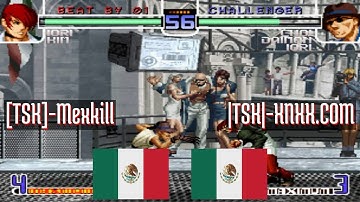 FT10 @kf2k2pls: [TSK]-Mexkill (MX) vs |TSK|-XNXX.COM (MX) [KOF 2002 Plus kf2k2 Fightcade]