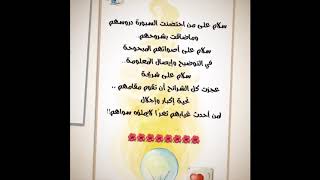 العاملون الصادقون المنجزون ( معلمات المرحلة الابتدائية / المسار العام ) مدارس الأندلس