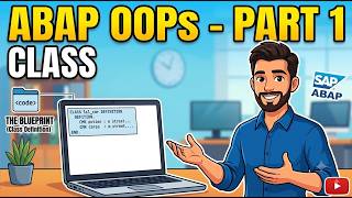 SAP ABAP OOPs Tutorial | SE24 Class & Method Creation with Parameters | Step-by-Step for Beginners