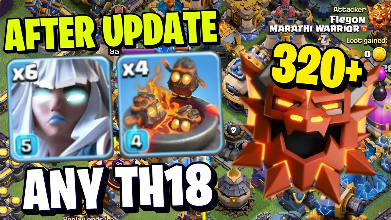 *BUFFED* NEW MAX ELECTRO TITAN Attack Strategy for LEGENDS | Th18 Attack Strategy Coc 