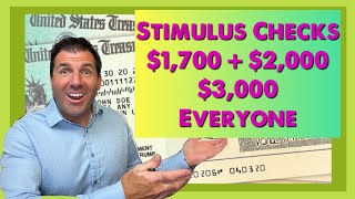 1,700 2,000 3,000 Stimulus Checks Rebate Payments For Everyone
