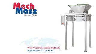 Leje porcjujące do ciasta - Feeding hopper, chunker - dough feed system