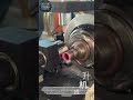 Induction Heating Process on Rotating Shaft | Precision Metal Treatment #mechanic #shorts