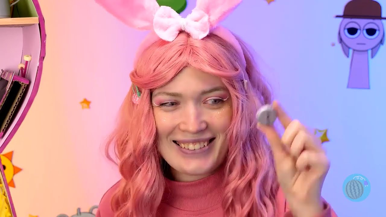 ¡No cortes a Pinki! *Hice un inodoro Sprunki en una casa de cartón en miniatura*