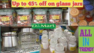 D Mart | wow, offers on glass jar with lid | #spicerack | @AllinTrendy |