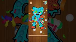 Antistress Pop It Puzzle | Satisfying Character Build 🧩#antistress #satisfying #popit