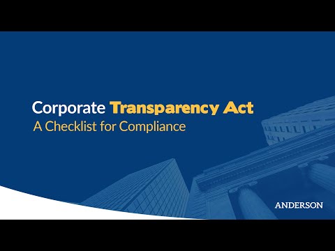 Corporate Transparency Act: