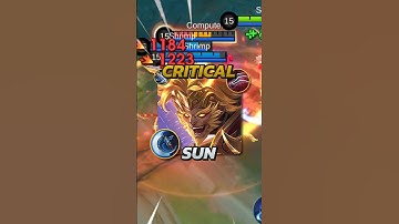 Critical Sun vs Trinity Sun! Mobile Legends #mobilelegends #mlbb #gaming #MLBBCreator #MLBBALLSTAR