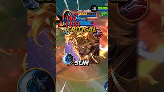 Critical Sun Vs Trinity Sun Mobile Legends