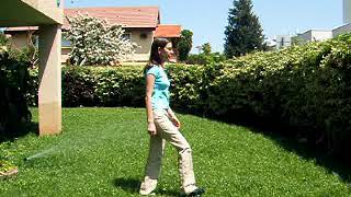 Sprinkler2Person - test video for opencv blobtrack_sample.cpp