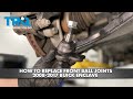 How to Replace Front Ball Joints 2008-2017 Buick Enclave