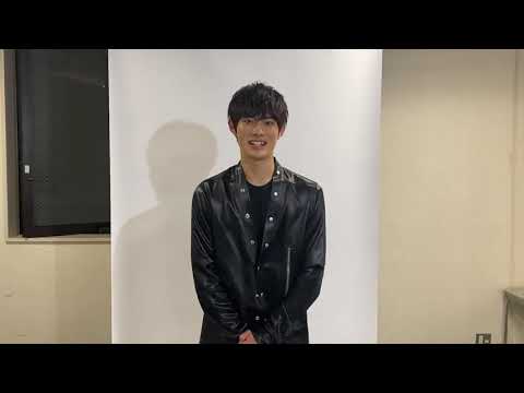 【取材撮影直後‼️】#前田拳太郎 さん #雑誌 #メンズユニット 読者向けメッセージ