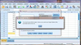 Chapter 6 Sample Mean--SPSS Exercise