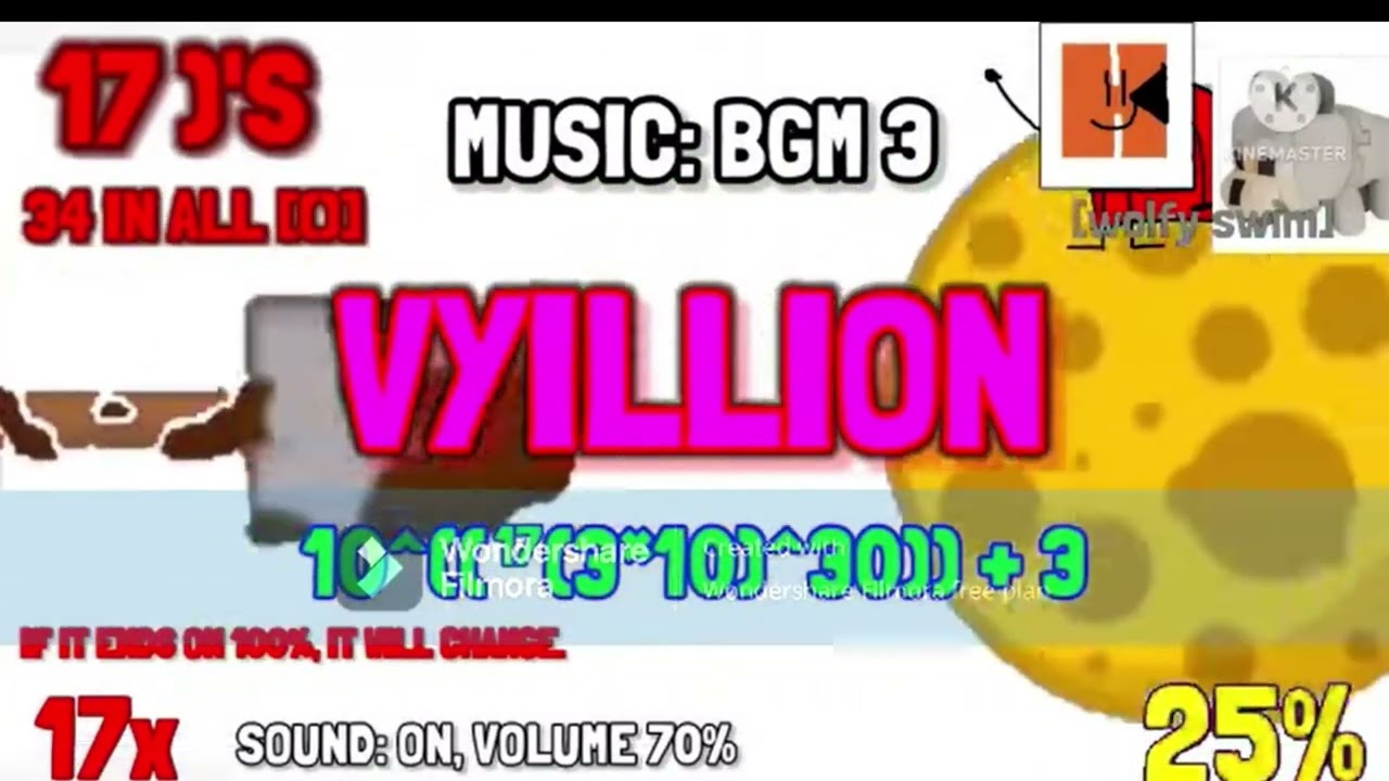 Numbers 1 HOGILLION to 1 SUPERCALIFRAGILISTICEXPIALIDOCIOUSILLION (REPULOAD)