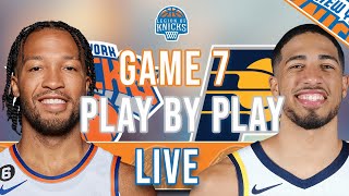 2023-2024 NBA Playoffs Round 2 - Game 7: New York Knicks vs Indiana Pacers Live Play-By-Play