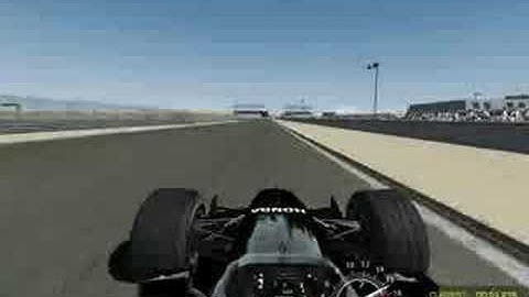 rFactor Bahrain onBoard