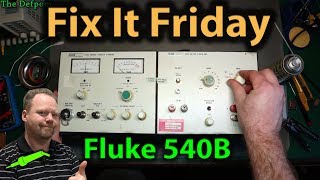 π΄ #462 Fluke 540B Thermal Transfer Standard Repair and Mercury Battery Replacement