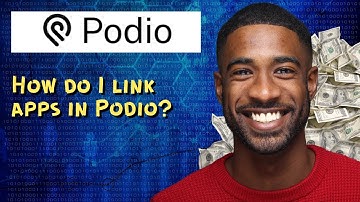 How do I link apps in Podio