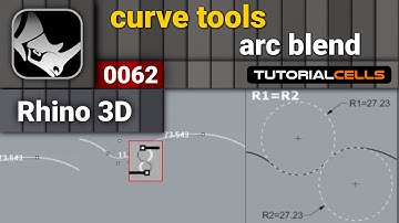 0062. arc blend curves in rhino