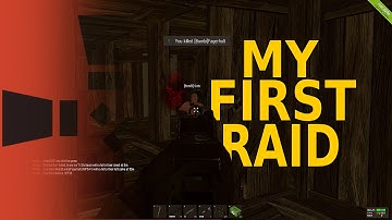 Rust Adventures W/ Anarchy & Friends! My First Raid!
