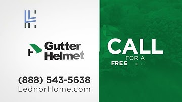 Are Your Gutters Ready for Spring? Protect Them with Gutter Helmet® by Lednor Home Solutions