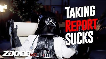 Taking Report Is The WORST | Doc Vader on Signout