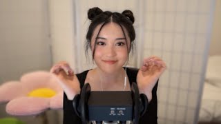 FAST & TINGLY ASMR ON THE 3DIO!!! 😊