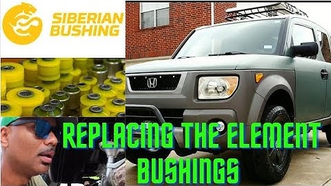 Honda Element rear Bushing Replacement
