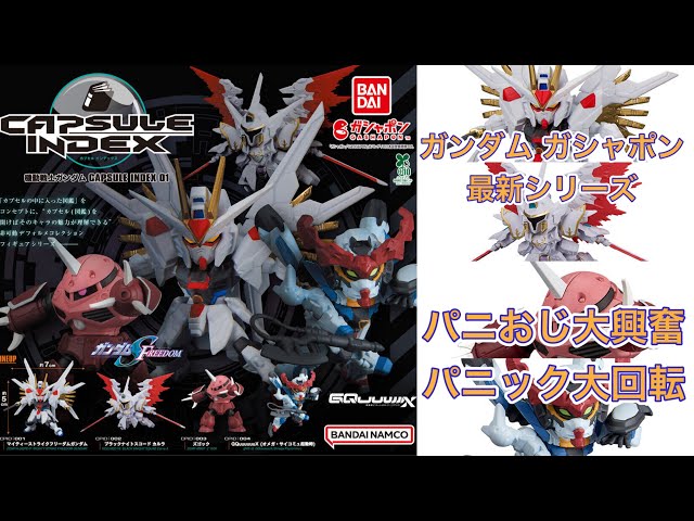 Gundam Capsule Index] I tried out Capsule Index 01 (CAPSULE INDEX