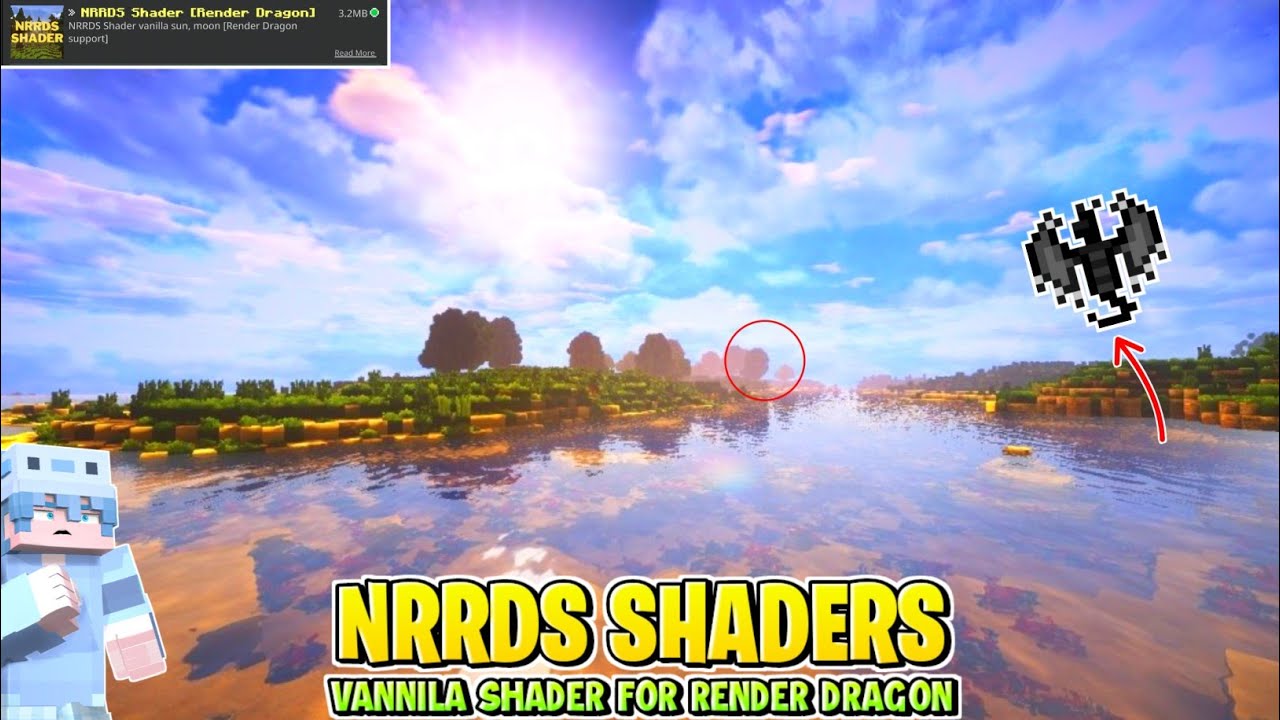 NRRDS SHADER! shader yang cocok untuk survival mcpe 1.19 nrrds