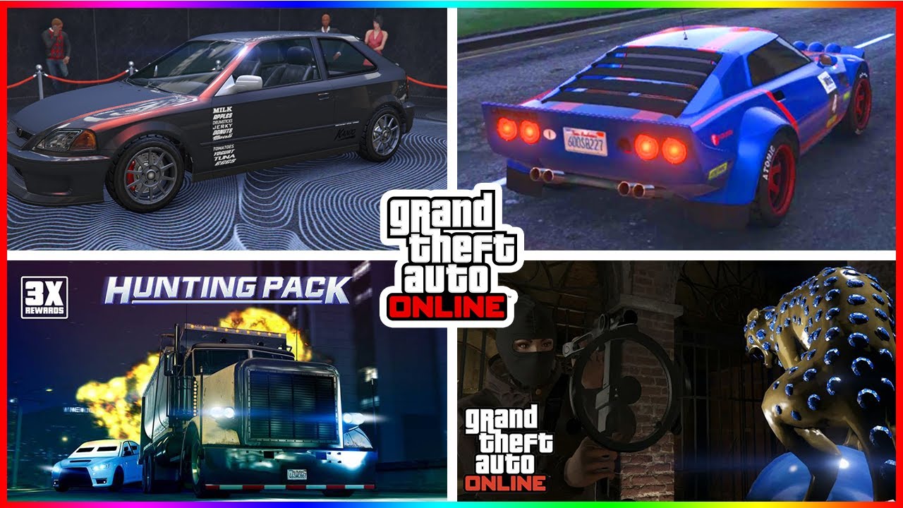 NUEVA ACTUALIZACION SEMANAL DE GTA V ONLINE - NUEVO COCHE EN RULETA ...