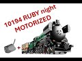 SPEED BUILD LEGO 10194 RUBY night UPGRADE